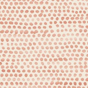 Tempaper Self-Adhesive Wallpaper, Moire Dots Coral MD10580